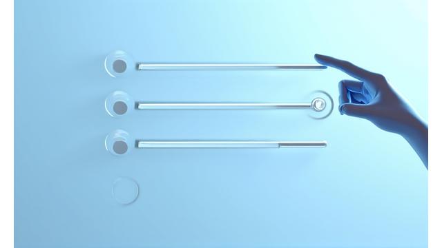 Various digital tools and templates on a modern screen, with a hand customizing settings to create personalized boundaries.